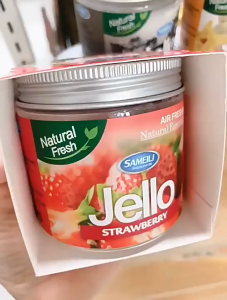 Hộp Sáp Khử Mùi Jello 220g Hương Thơm Thiên Nhiên Dịu Nhẹ Sáp Thơm Xe Ô Tô Thiết Kế Nhỏ Gọn Mang Lại Không Gian Sạch Sẽ