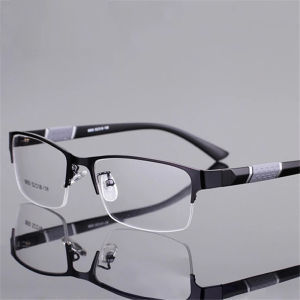 Reading Glasses Men Women High Quality Half-frame Diopter Glasses Business Male Presbyopic Eyeglasses +1.0 1.5 2.0 2.5 3.0 3.5