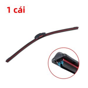 Cần Gạt Nước Kính Chắn Gió Ô Tô Kcimo Universal Double Rubber Strip Loại Móc J/U Không Cần Giá Đỡ Tương Thích HD Phù Hợp Với Kích Thước Từ 14 Đến 24