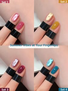 ANNIES | Summer High-shine Glass Beads Cat Eye Nail Gel