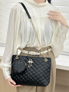 2025 New Ladies Woven Single Shoulder Bag High End Practical Commuting Coin Purse Handbag Elegant Fashionable Ladies Bag