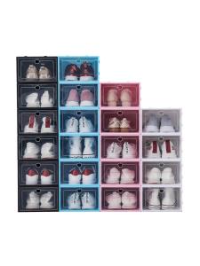 Reinforced Flip-Top Clear Shoe Storage Box