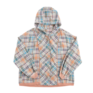 WUSEWUWEI | Colorless Odorless Plaid Patchwork Retro Casual Shirt Jacket