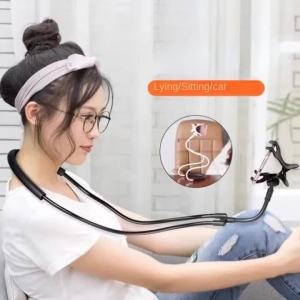 Lazy Bedside DesktopMobile Phone Clamp Bracket Flexible Long Arm Gooseneck Lazy Person Bracket With Handle Overhead Live Bracket