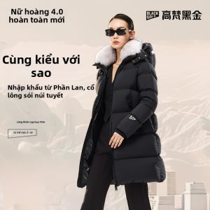 Guvet | Áo Khoác Lông Vũ 6 Ô Dày Cho Nữ Mùa Đông