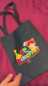 [BISA COD] Totebag Tote Bag Goodiebag Goodie Bag NCT 127 Dream Cafe Seven Tas Kanvas Belanja Kuliah Kerja Wanita Kpop Korea - Pelayanan OneStop Fashion