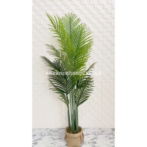 Pohon Palem Artificial Pohon Palem T150 Cover Pot Anyaman Purun Pajangan Cafe