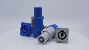 Socket Jek Spikon Ac Powercon Soket Spikon Soundmax Panel Chassis Plug Powercon Audio Socket Soket Spikon Audio