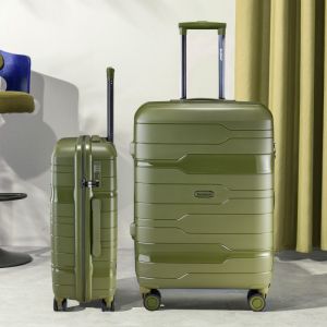 Rockland | Lightweight Durable Eco-Friendly Security Travel Luggage 24 Inch