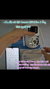 Camera giám sát ngoài trời iCSee PA8-XM - 2 mắt 2 khung hình - Đàm thoại hai chiều- Báo động âm thanh ánh sáng-  Nhận diện con người- Cảnh báo chuyển động - hổ trợ RJ45