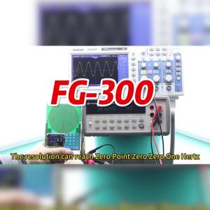 GAQQEE | FG-300 1.8-inch TFT Colour Screen Schumann Wave Generator 0.001Hz-200KHz Adjustable Signal Generator Multiple Waveform Outputs