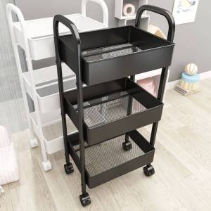 Portable Multi-functional Snack Storage Trolley