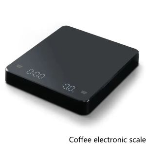 Digital Coffee Scale 0.1g to 3kg with Timer LED Screen USB High Precision Kitchen Scale for Espresso Baking and Cooking
