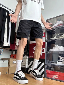 Cleanfit Ice Silk Quick Dry Anti-Wrinkle Workwear Shorts Mens Summer Trendy Brand Loose Casual Five-Quarter Length Pants