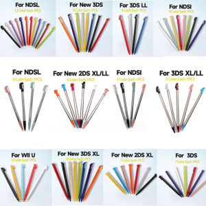 1Set Plastic Metal Touch Screen Stylus Pen Game Console Pen for NDSL NDSI NDS WIIU 2DS 3DS XL LL New 3DSXL LL New 2DSXL