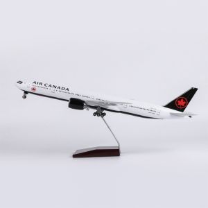 Mô Hình Máy Bay Đúc Kim Loại 47CM B777 Air Canada Chất Liệu Nhựa Resin Tỷ Lệ 1/157 Dùng Trang Trí Ngày Lễ Phong Cách Hiện Đại.