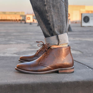 Vintage Style Casual Mens Boots