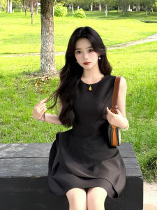 SUHUIQIAN | Sleeveless High Waist Irregular Mini Dress