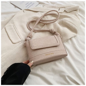 กระเป๋าสะพายข้างสี่เหลี่ยมเล็กสไตล์เกาหลี แฟชั่นสำหรับผู้หญิง ฤดูร้อน 2024 กระเป๋าสะพายข้างแบบลำลอง กระเป๋าถือสะพายข้างอเนกประสงค์สำหรับผู้หญิง