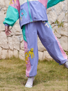 PPTOWN | Girls Outdoor Spring/Summer Multi-color Wide Leg Pants