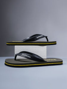 Mens Summer Slip-On Slippers Anti-Slip Wear-Resistant Thick Bottom Sandals Soft Bottom Casual Boardwalk Flip Flops