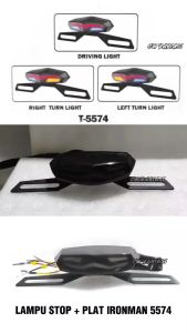 Lampu Stop Plus Plat Ironman 5574