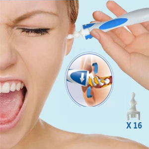 บริการพยาบาลแนะนําดูดขี้หู 2in1 พกพา ที่แคะหูเด็ก ไม้แคะหูไฟฟ้า เครื่องดูดทำความสะอาดหู 2ระบบ (ดูดและสั่น) พร้อมกล่องเก็บ เช่น เด็ก/ผู้ใหญ่ การวัดสุขภาพ และเครื่องแคะหูไฟฟ้า