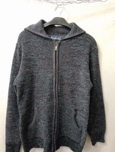 Jaket zipper tebel//jaket pria kupluk//jaket akrilik//