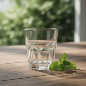 Hộp 4 Ly Thủy Tình WH6049 295ml Đáy Khía Dày Dặn - Ly Cafe Trà Nước Ép Sang Trọng