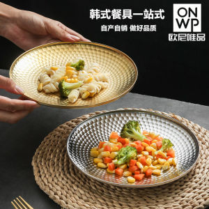 Korean Style Hammer Point Stainless Steel Dinner Plate: A Comprehensive Guide