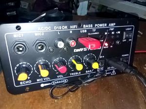 KING TaffSTUDIO Ampli Board 400w Bluetooth Bass Power 220 Mobil Stereo Segala jenis Speaker D10