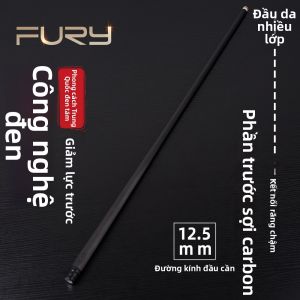 fury | Ống Đũa Billiards Sợi Carbon Phản Ứng Nhanh Tiêu Chuẩn Vàng MAX