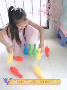 Smile - Mainan Edukasi Anak Bola Bowling Boling Boling Set Olahraga Sport Murah ISI 10 PCS