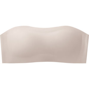 Aimo | Earseamless Strapless Bra Womens Anti-slip Gathered Push-up Invisible Wrap Chest Invisible Strap Nylon Material Spring Summer