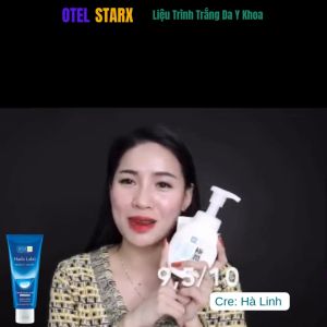Kem Rửa Mặt Hada Labo Sạch Sâu Dưỡng Sáng Da 80g OTEL STARX OHL-C80 Perfect White T.X.A Cleanser Dưỡng Ẩm Trắng Da.