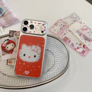 Sanrio | Ốp Lưng Điện Thoại iPhone 17 Pro Max/Pro In Hình Hello Kitty Chất Liệu Mờ Bảo Vệ Camera Trong Suốt Thương Hiệu Sanrio