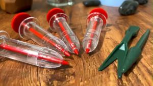 Alat Semai Benih Mini Syringe Planter Manual Planter Seed Dispenser