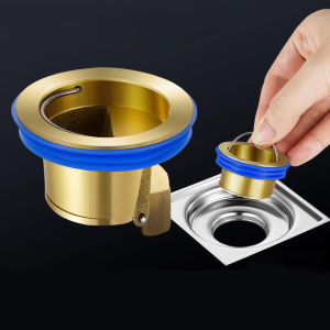 Nắp đậy cống thoát nước ngăn mùi chống côn trùng bằng đồng van thoát nước 1 chiều