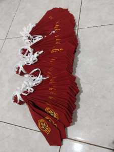 Dasi Sekolah SD Logo Bordir  (isi 10 pcs)