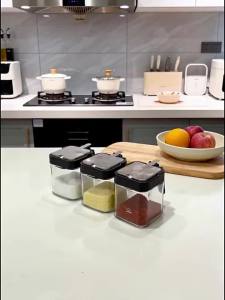 KuaKe | Stainless Steel Premium Sealed Spice Jar for Kitchen
