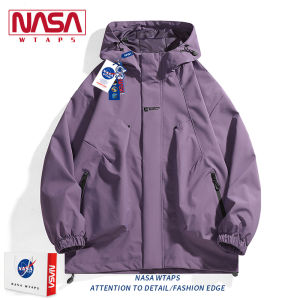 NASA WTAPS | Waterproof Hooded Jacket Men Women Spring Autumn