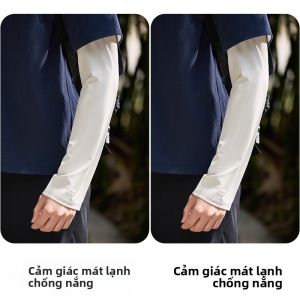 MiiOW | Tay lụa băng chống nắng cho nam mùa hè ngoài trời câu cá đạp xe bảo vệ cánh tay mát mẻ tay lụa băng chống tia UV chuyên nghiệp