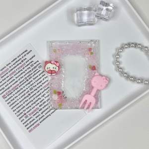Kpop Ins style photocard acrylic shell card brick DIY transparent photocard protection photocard holder photo frame acrylic photocard holder 卡砖 滴胶卡砖 UV胶卡砖 小卡卡砖 贝壳卡砖 小卡保护套 保护壳 DIY卡砖