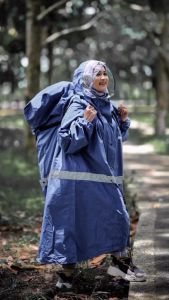 Jas Hujan Gunung Perlengkapan Acold Model Untuk Adventure Petualangan Hiking Pendakian