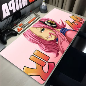 Bandai | Large Mouse Pad Gamer One Piece Vinsmoke Reiju Desk Mat Keyboard Laptop Table Carpet XXL Computer Gaming Accessories Mousepad