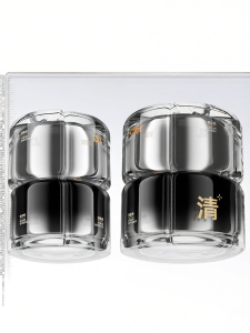 Oil Control Anti-Aging Brightening Tightening Pore Minimizing Collagen Boosting Dual Chamber Cream + Essence CP c咖