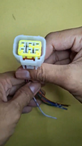 Motorcycle CDI Socket for Yamaha Mio | CDI Connector Plug | 6-Pin Wiring Harness Socket | Durable Replacement Part