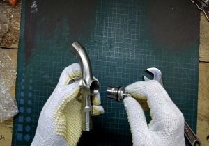 Stainless Steel Ceramic Disc Faucet Cartridge for replacement (1/4 Turn G1/2")