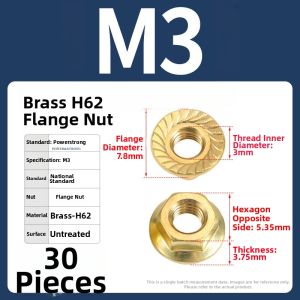 POWER&STRONG | Flanged Anti-loosening Slip-resistant Lock Nut