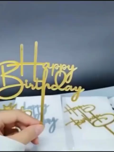 Birthday Cake Decoration Baking Cake Decoration Happy Birthday Cake Card